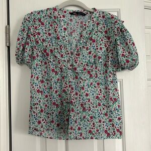 Zara floral top